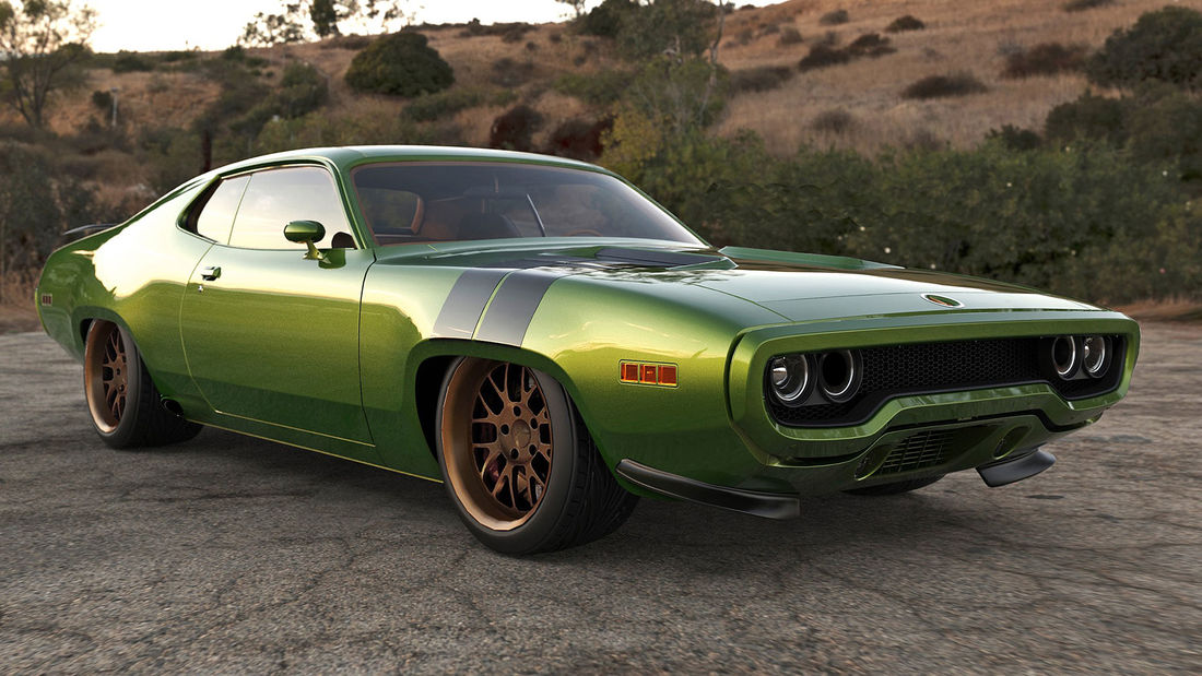 Plymouth Barracuda Форсаж