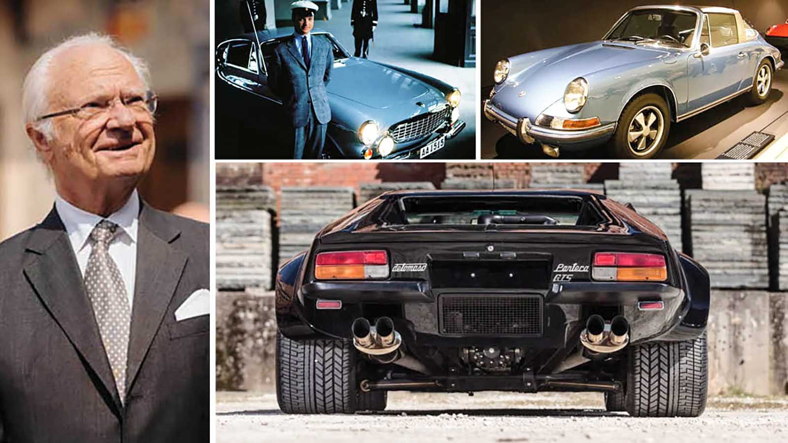 Kungens bilshow: Kör Porsche, P1800 och superbil i rallyt | Carup.se