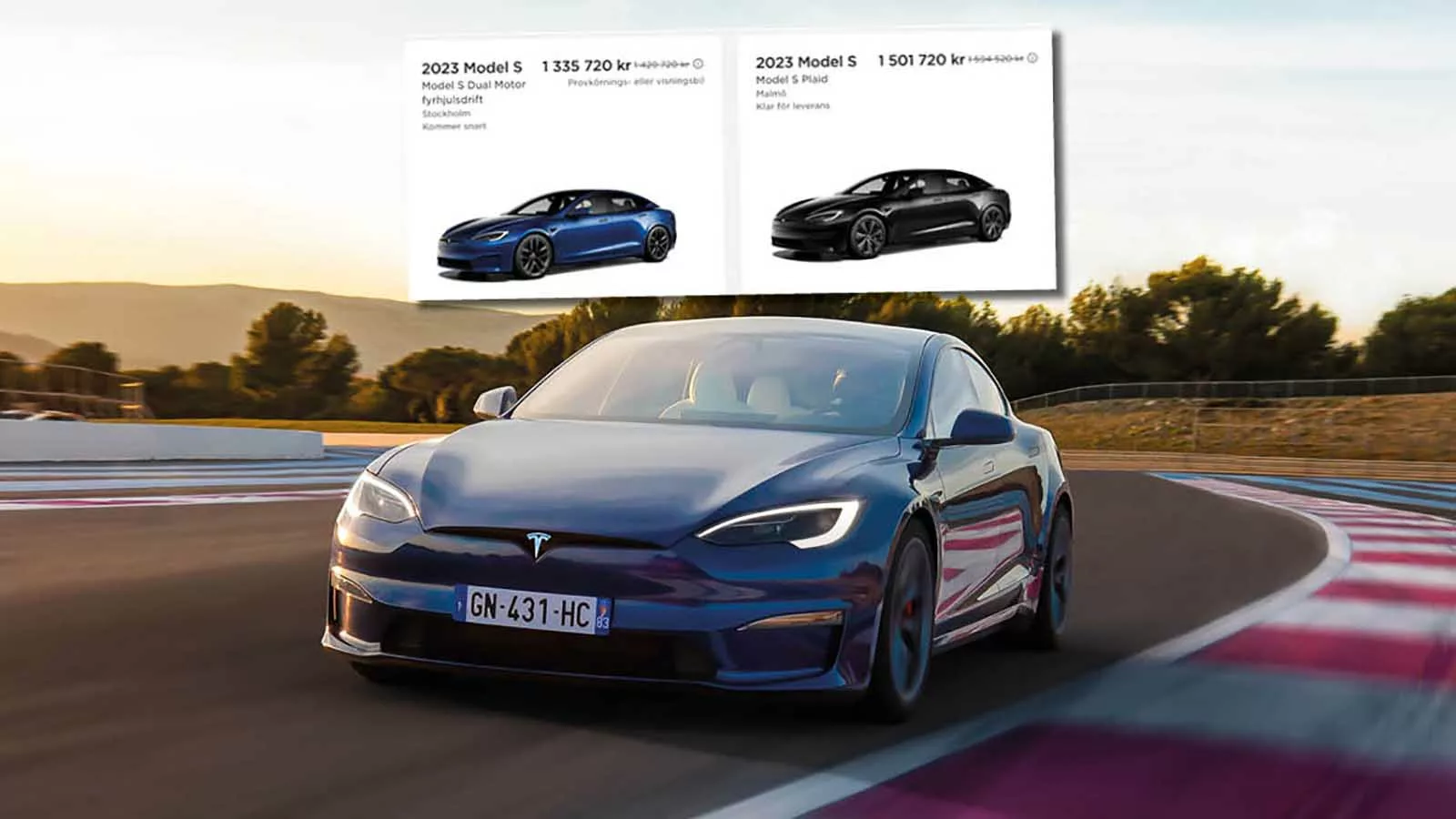 Tesla rear ut Sveriges snabbaste bil – jätterabatt | Carup.se