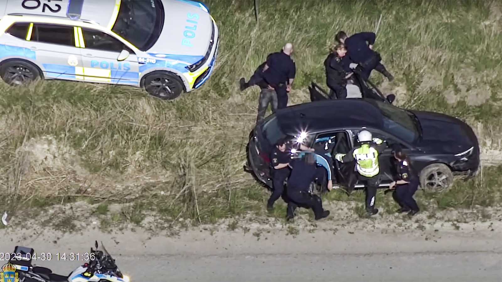 Polisen griper fyra inbrottstjuvar efter jakt i 190 km/h | Carup.se