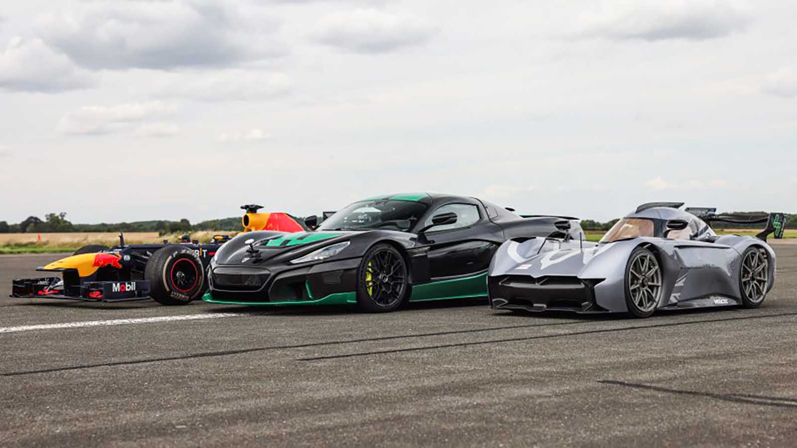 Så klarar F1-bilen dragracet mot snabbaste elbilarna | Carup.se
