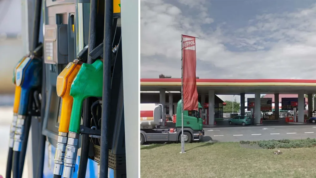 Svensk mack blandade ihop bensin och diesel