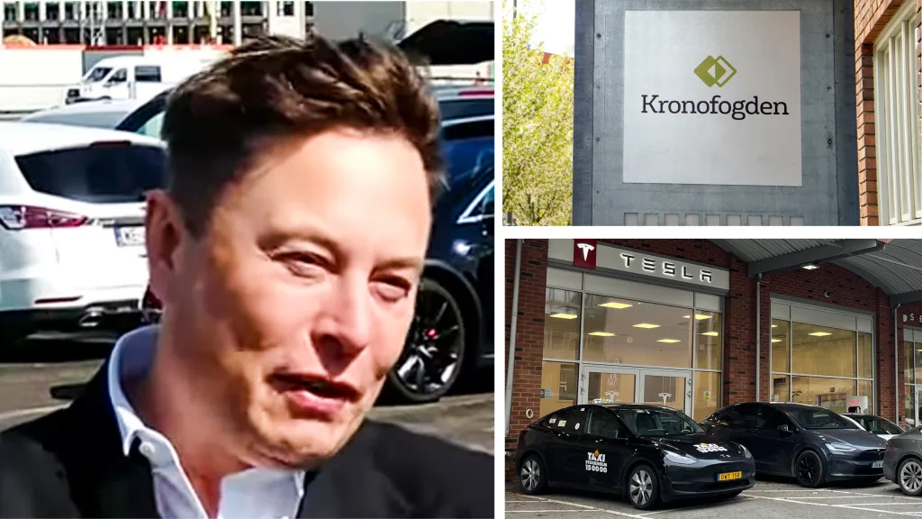 Tesla jagas av Kronofogden – skyldiga miljoner
