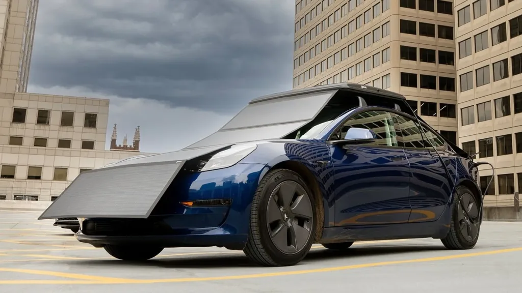 Ny innovation – laddar parkerade elbilar överallt