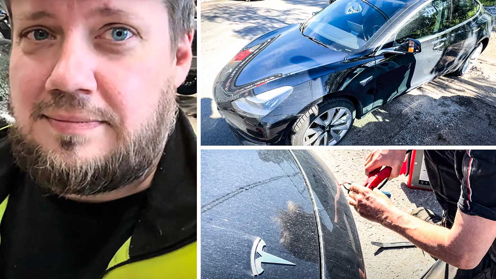 Så väcker elbilsgurun Grufman en Tesla från de döda | Carup.se