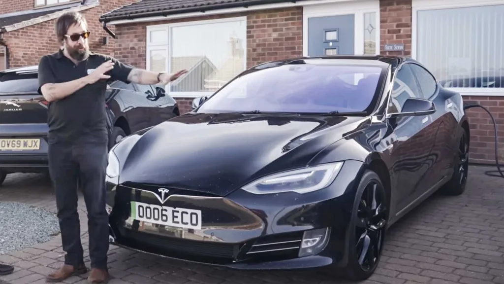 Paul har kört sin Tesla 69 200 mil – på ett batteri