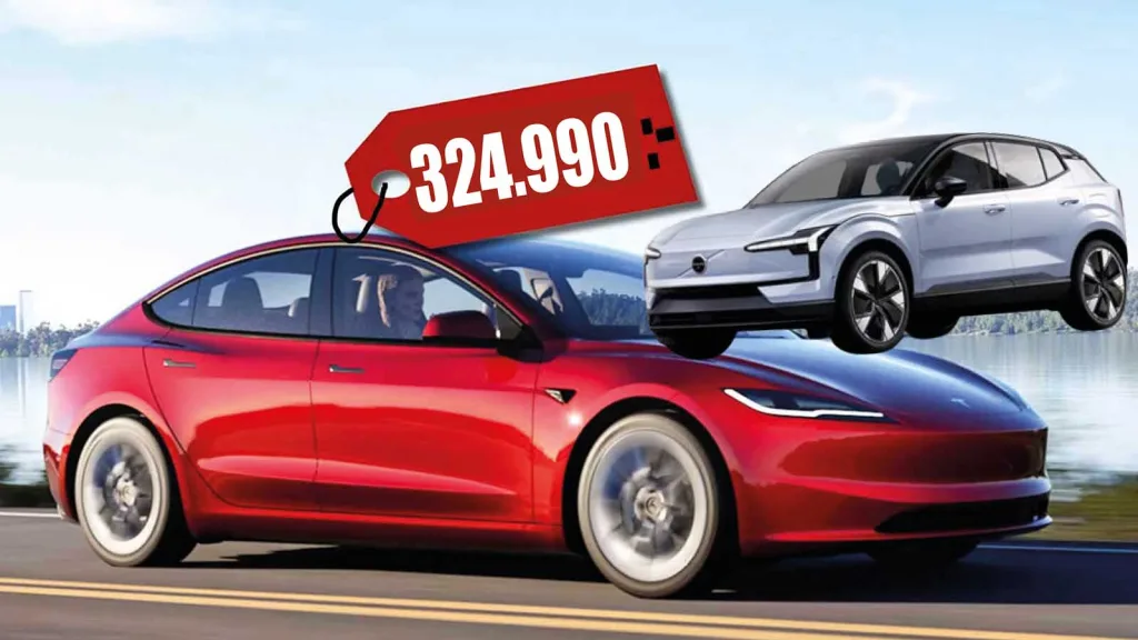 Teslas galna rea i flera länder – priskrig mot Volvo