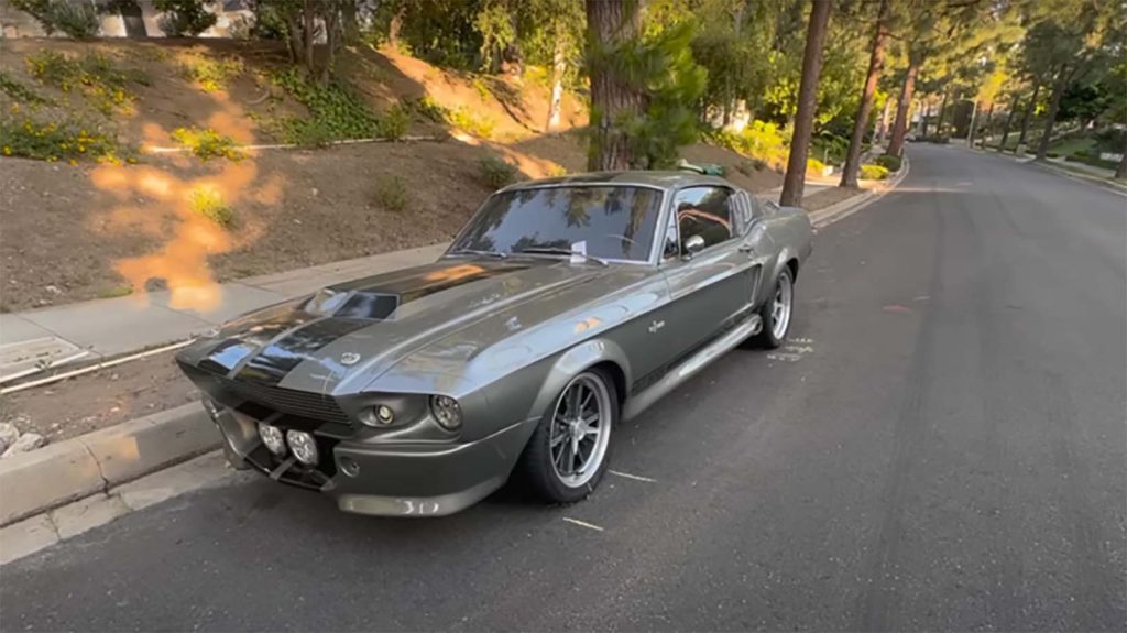 Ikonisk Eleanor Mustang hittad övergiven på gata