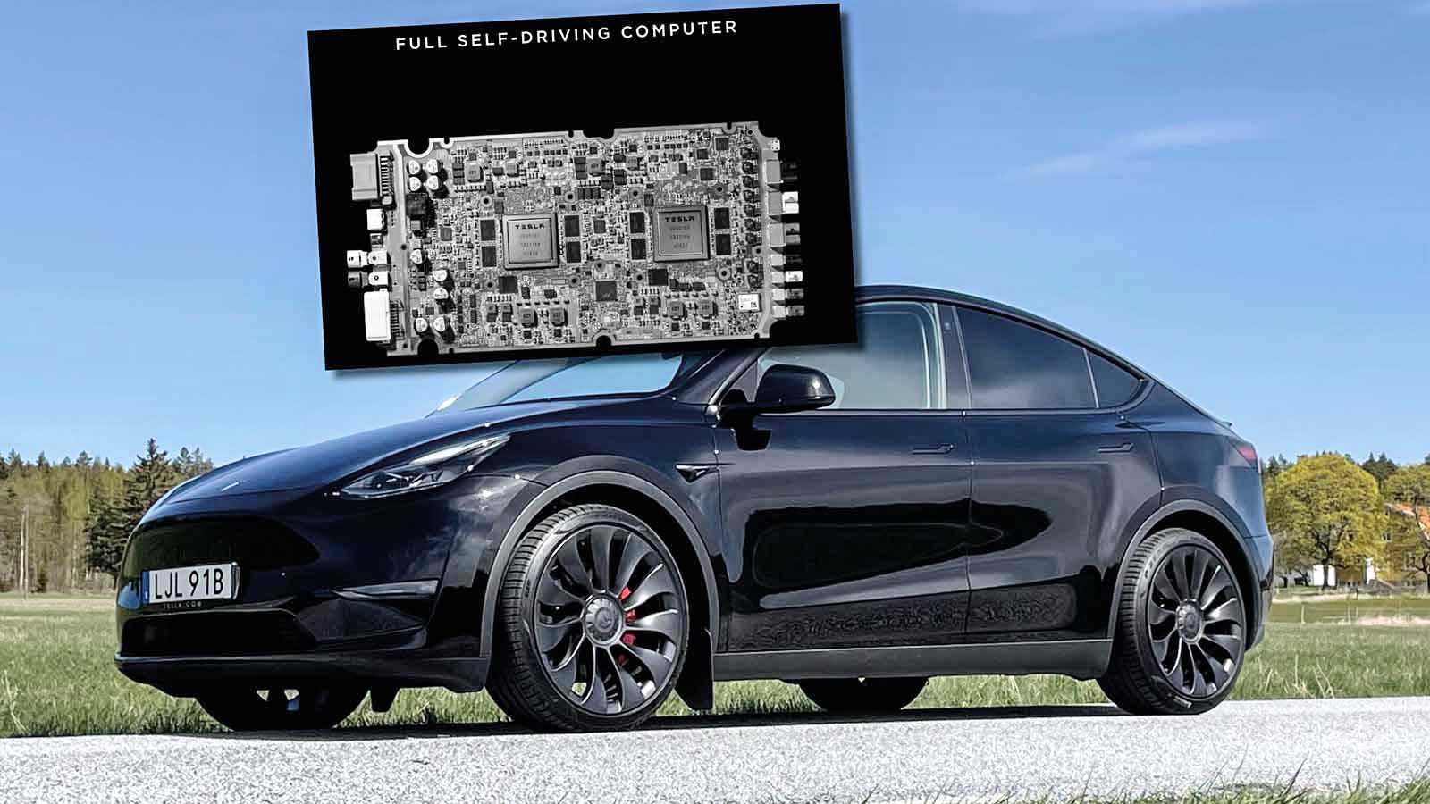 Teslas jättesmäll – miljontals bilar måste få ny dator