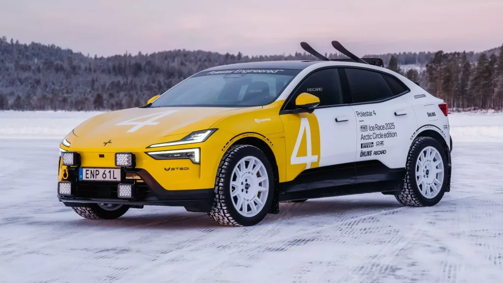 Polestars nya elbilar får coolt rallystuk