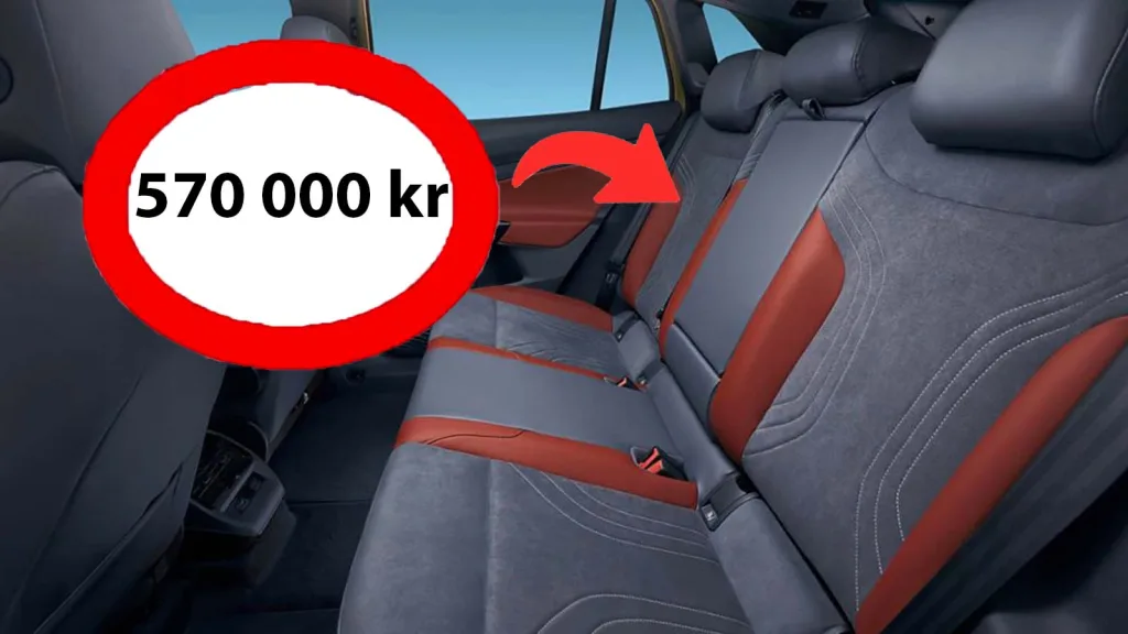 Chocken: 570 000 kr för att byta baksäte på bilen