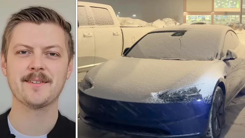 Frös ner sin Tesla till –36°: ”Elbilar överlägsna”