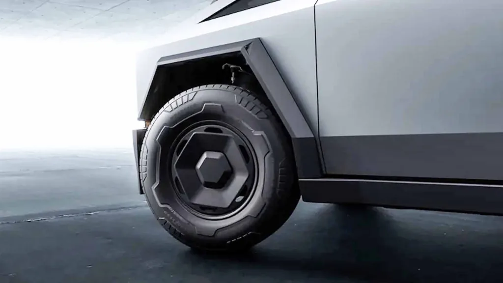 Tesla släpper billigare Cybertruck med ballongdäck