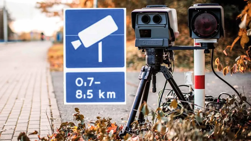 Kvinna varnade för fartkamera