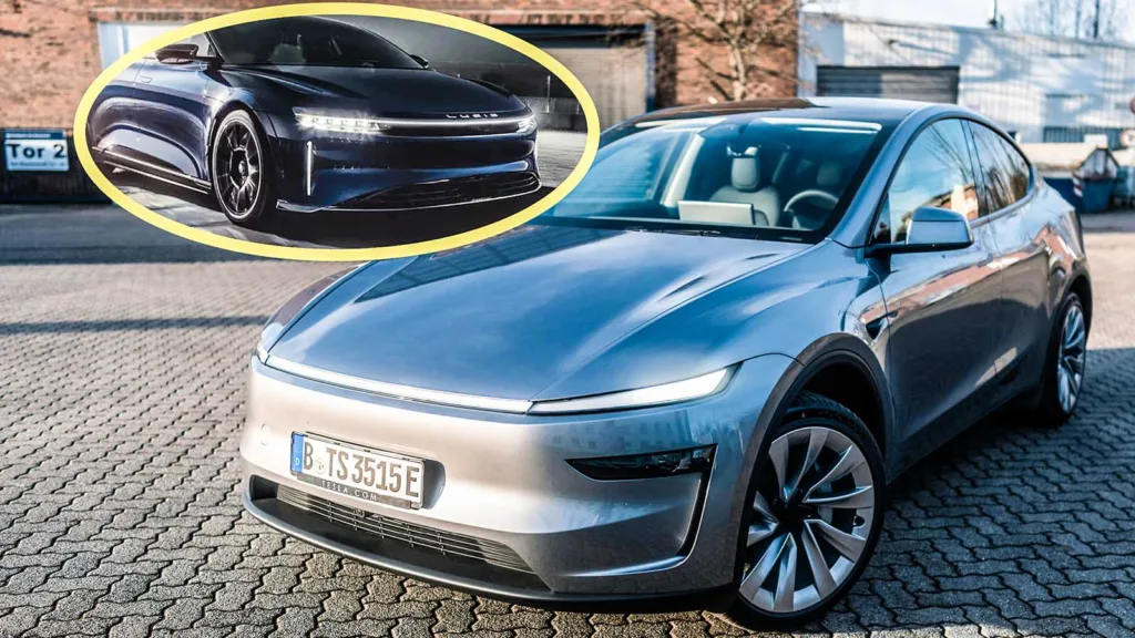 Tesla chockar i räckviddstest