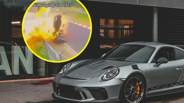 Porsche 911 krasch