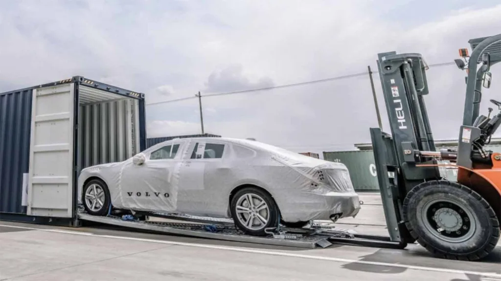 Stoppar alla transporter av elbilar och laddhybrider