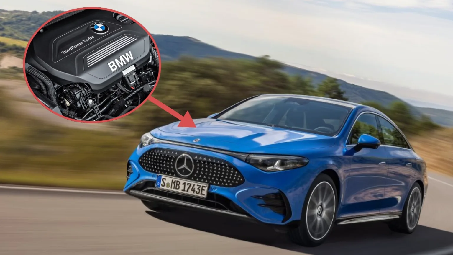 BMW B48 Motor i Mercedez Benz