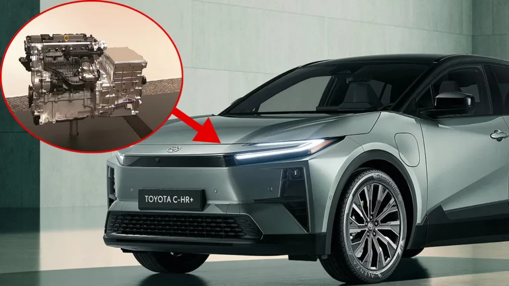 Toyotas okända plan: Bensinmotor i elbilar