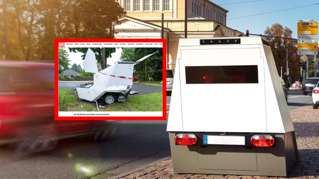Sprängde nya fartkameran värd miljoner