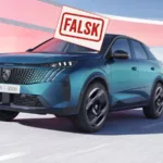 Falsk marknadsföring peugeot E5008