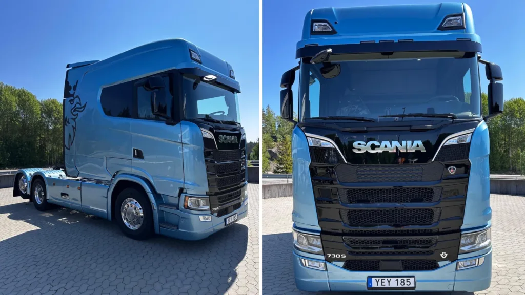 Scania lastbil hytt