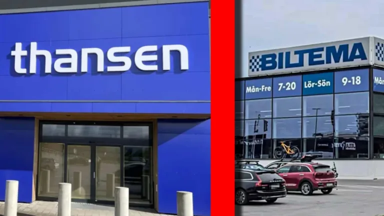 Thansen och Biltema