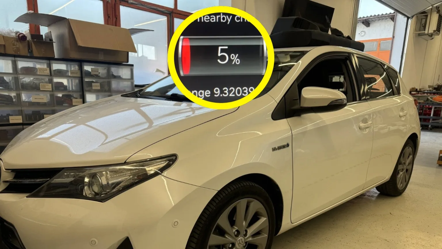 Toyota Auris batteri problem