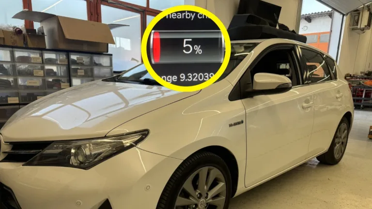 Toyota Auris batteri problem