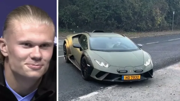 Erling Haaland Lamborghini