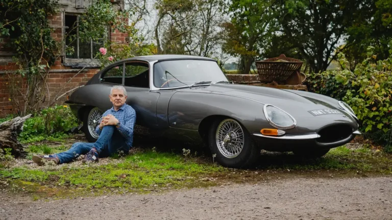 Jaguar E Type Mr Bean