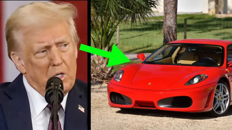 Donald Trump Ferrari