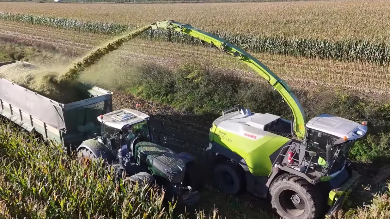 Lantbruk maskin tröska