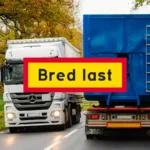 Bred last lastbil