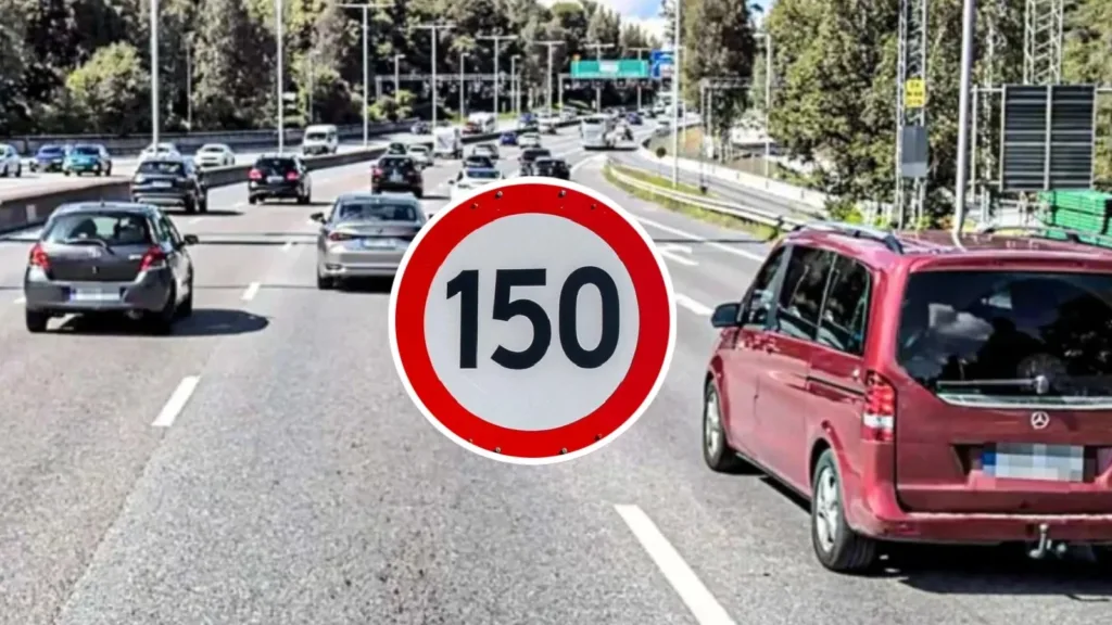 Höjde till 150 km/h i hastighetsgräns