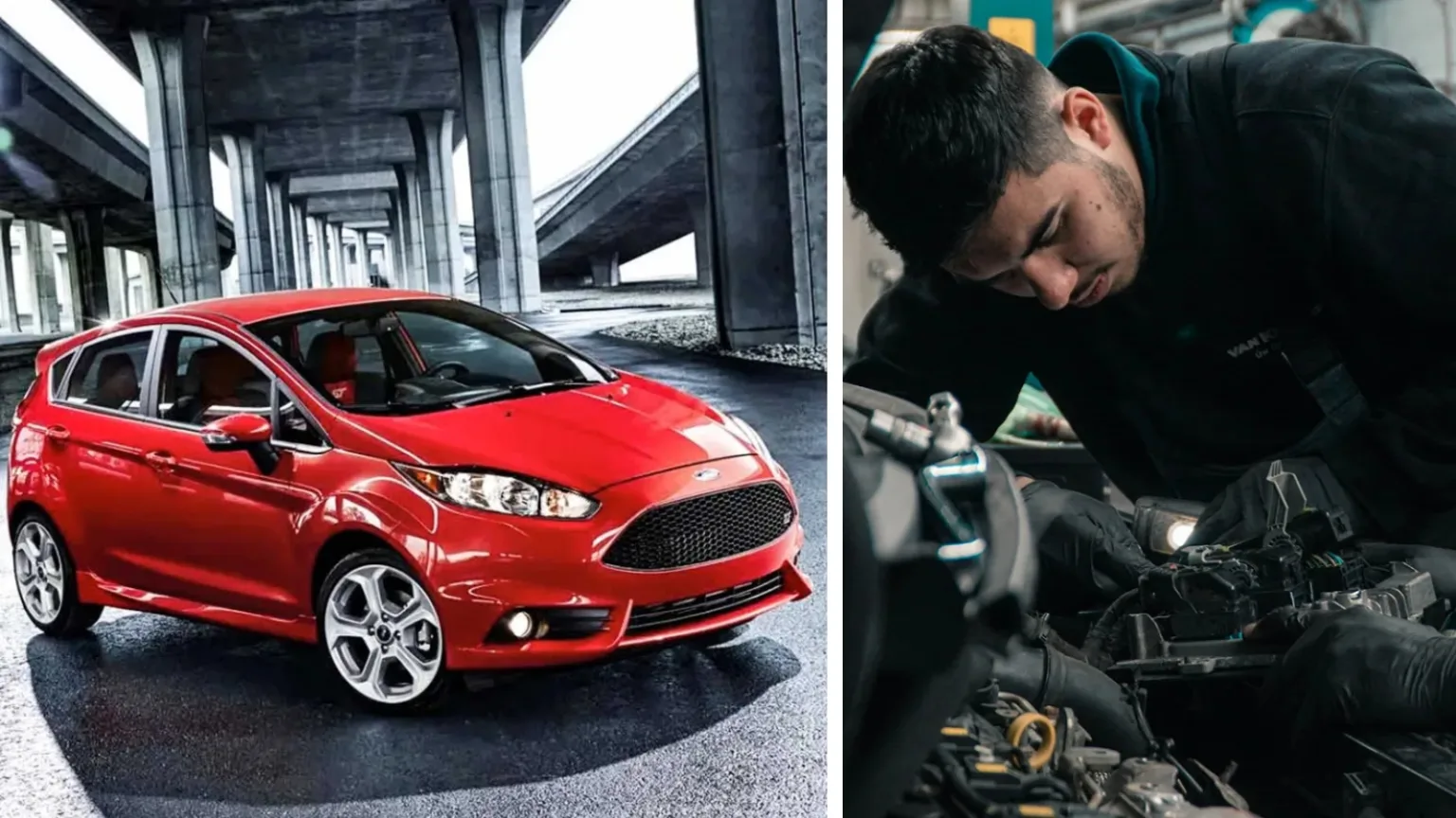 Ford mekaniker missad service