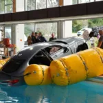 Jaguar i simbassäng