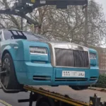Rolls Royce lyfts bort