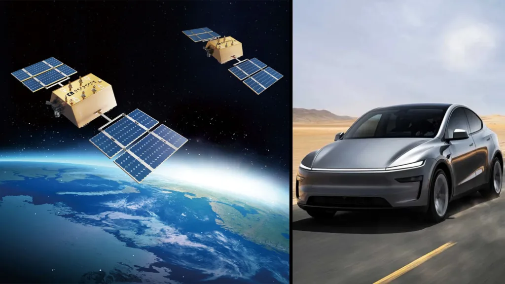 Teslas patent: Sätter in Starlink i i elbilar