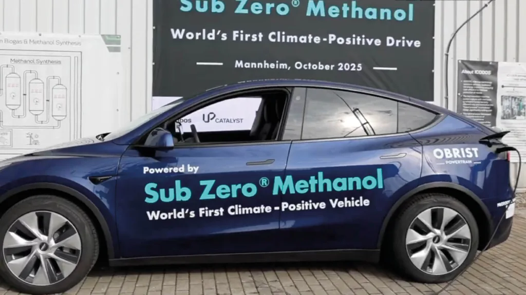 CO2-negativ Tesla