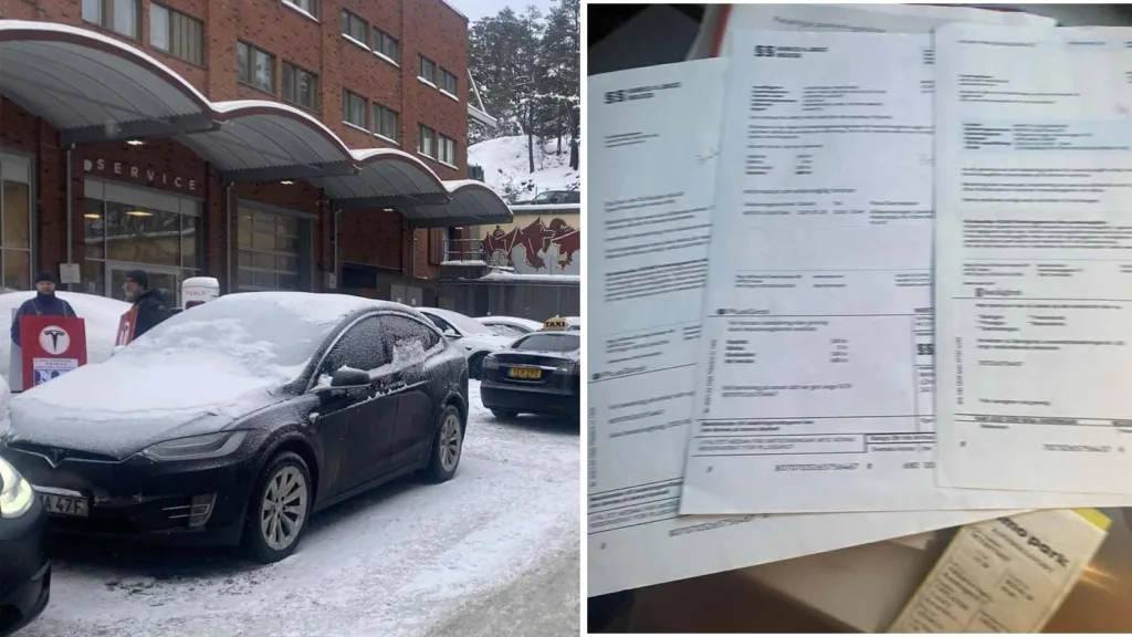 Anklagar Tesla: Ber p-vakterna lappa våra bilar