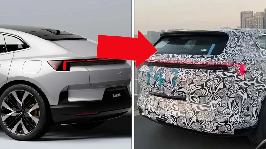 Öppnar bakrutan: Polestar 4 kommer som kombi