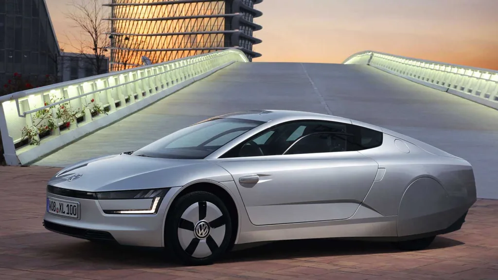 Davids VW drar mindre än 0,1 l/milen
