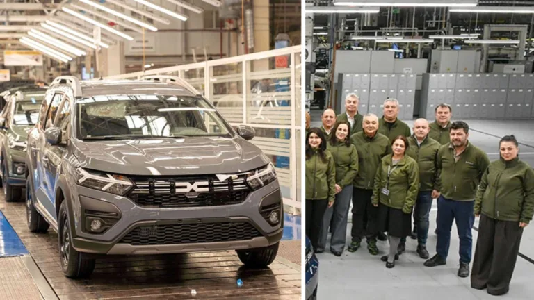 Dacia Fabrik Anställda