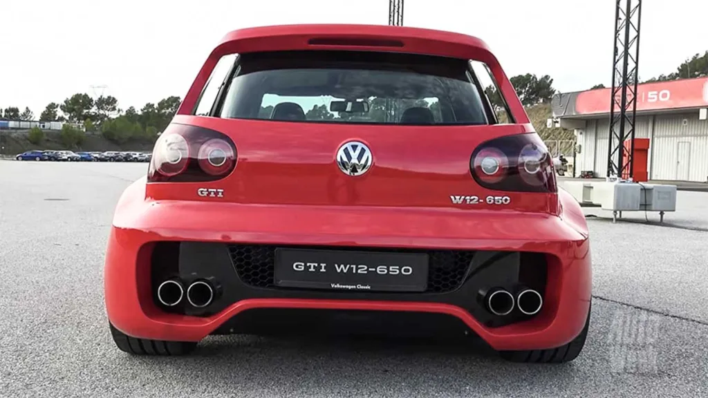 VW:s glömda monsterbil: Golf GTI med W12