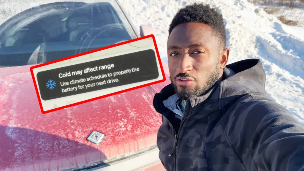 Youtube-kändisen: Därför suger elbilar på vintern