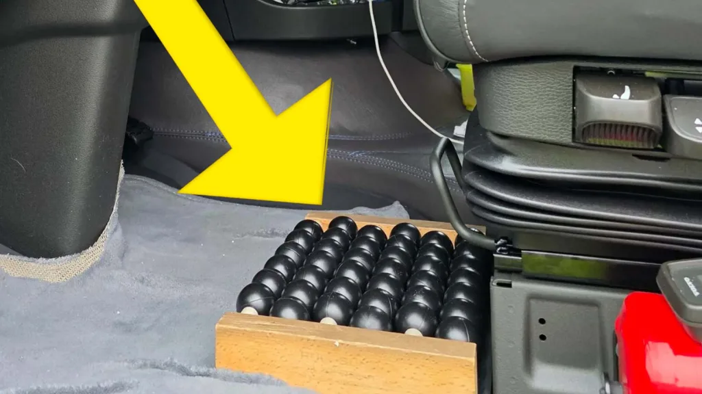 Chauffören stoppad