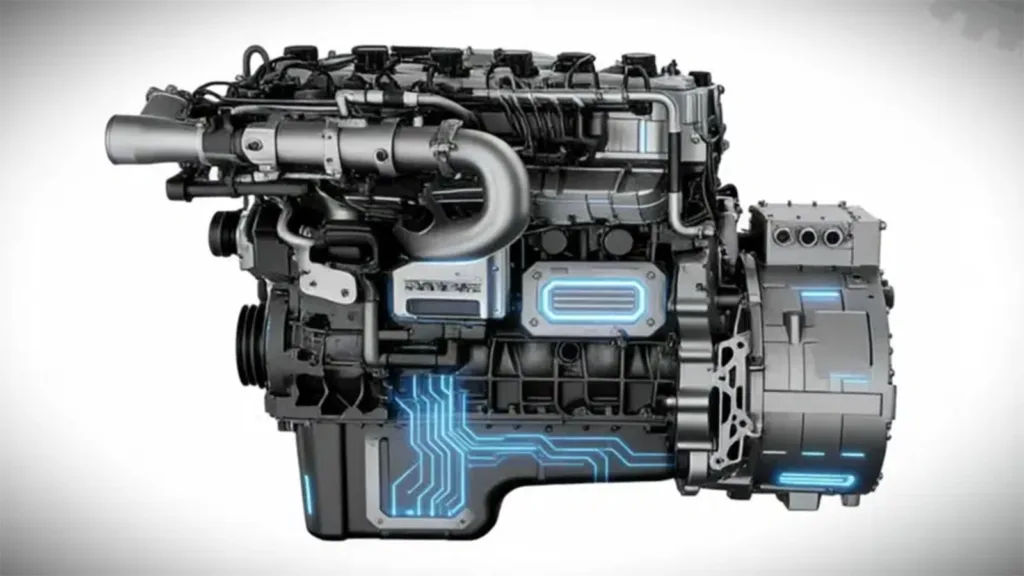 Diesel i elbil sparar 50% bränsle