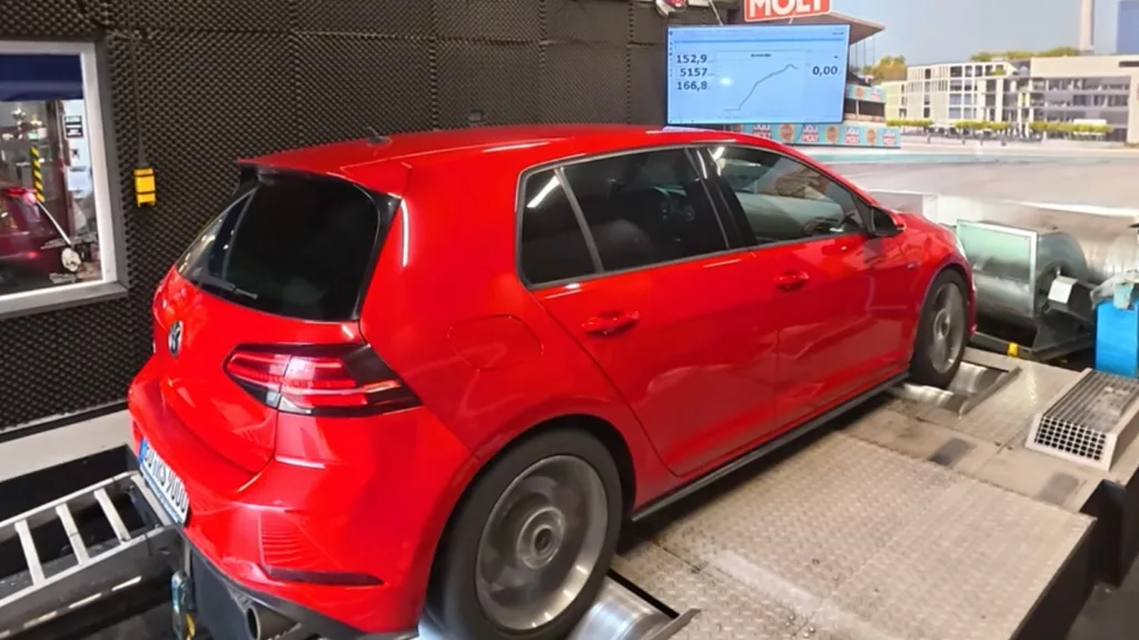 Golf GTI testbänk