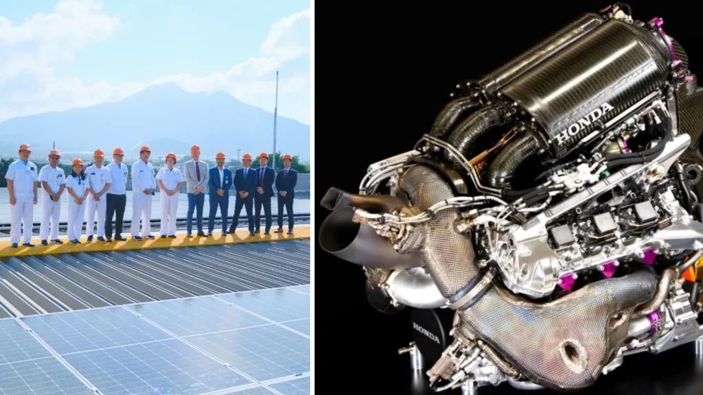 Honda Motor solpaneler